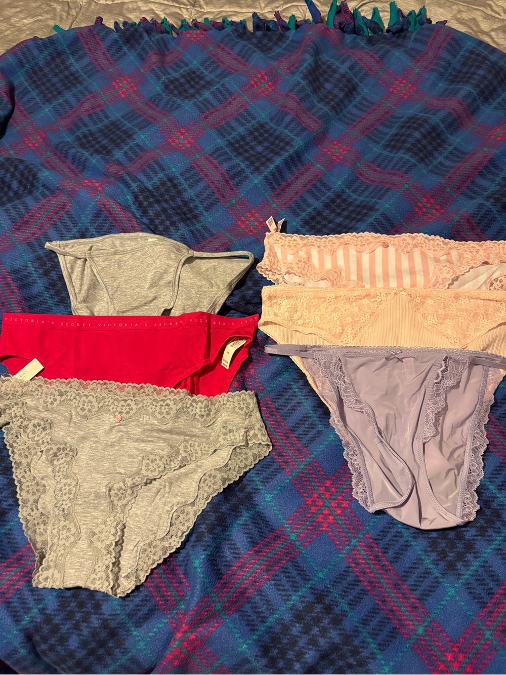 Victoria's Secret Lavender Lace Bikini String